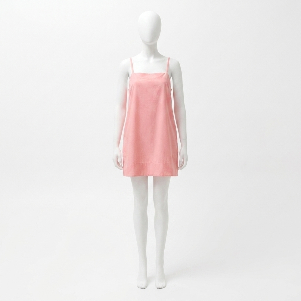 NEW PISTOLA misa silk blend mini dress in coral-rose